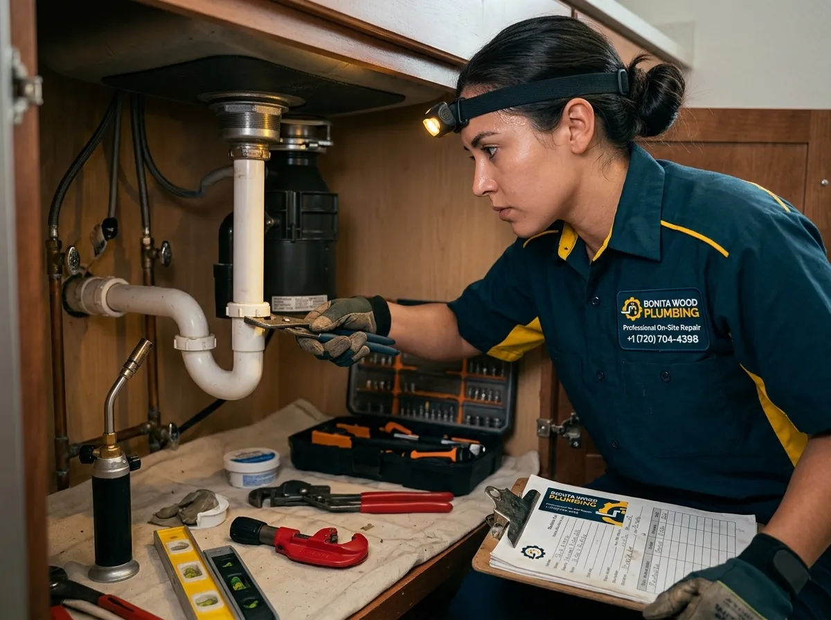 Sink and Garbage Disposal Repair - Bonita Wood Plumbing Lakewood CO