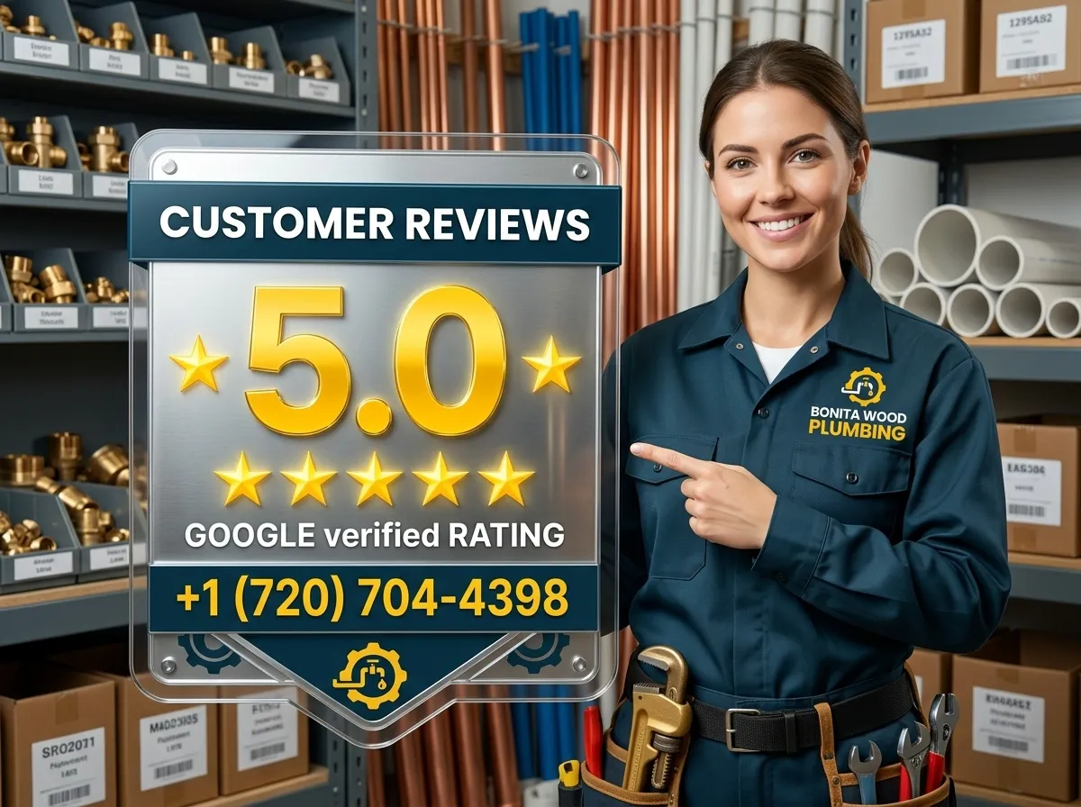 Top Rated Google Rating - Bonita Wood Plumbing Lakewood CO